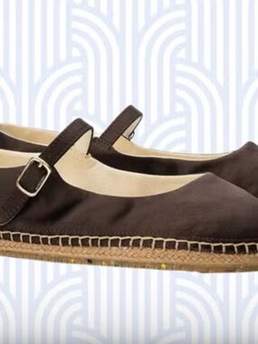 SeaVees Miramar Espadrille Women’s Brown Mary Jane - New never worn